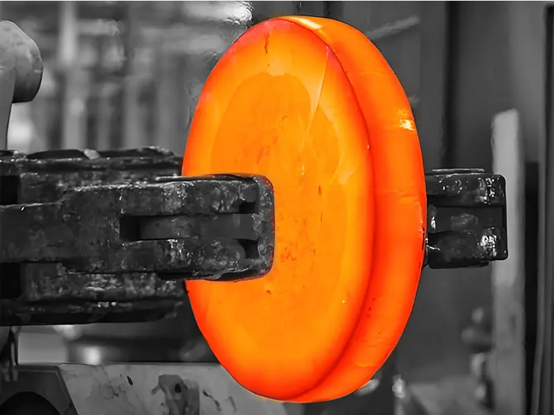 crane wheel billet