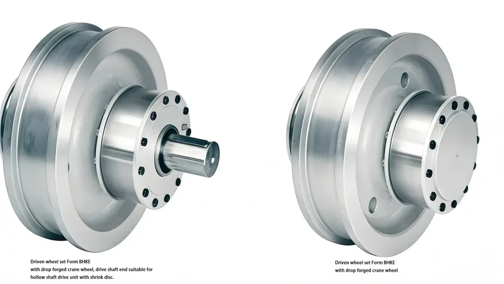 DIN15090 Driven wheel set Form BHKE