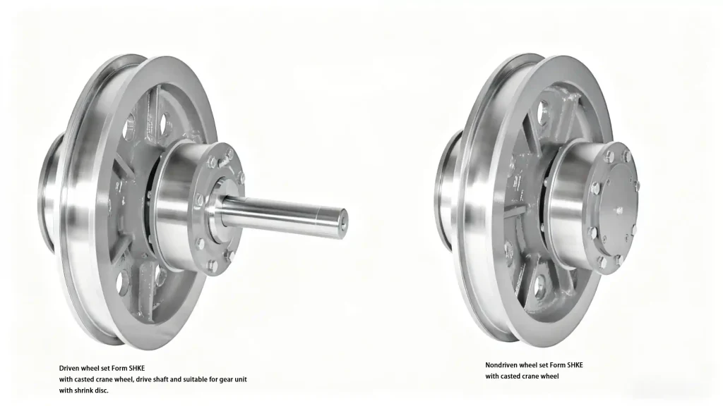 DIN15090 Wheel Sets Driven form SHKE