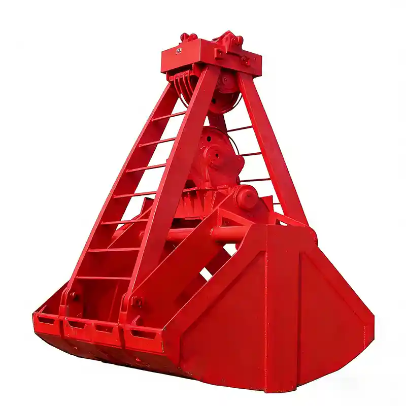 Four Rope Clamshell Grab Bucket-mechanical grab bucket