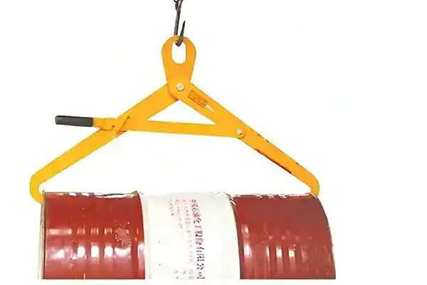 Semi-automatic horizontal drum tongs