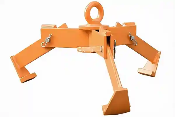 Vertical drum clamp lifters