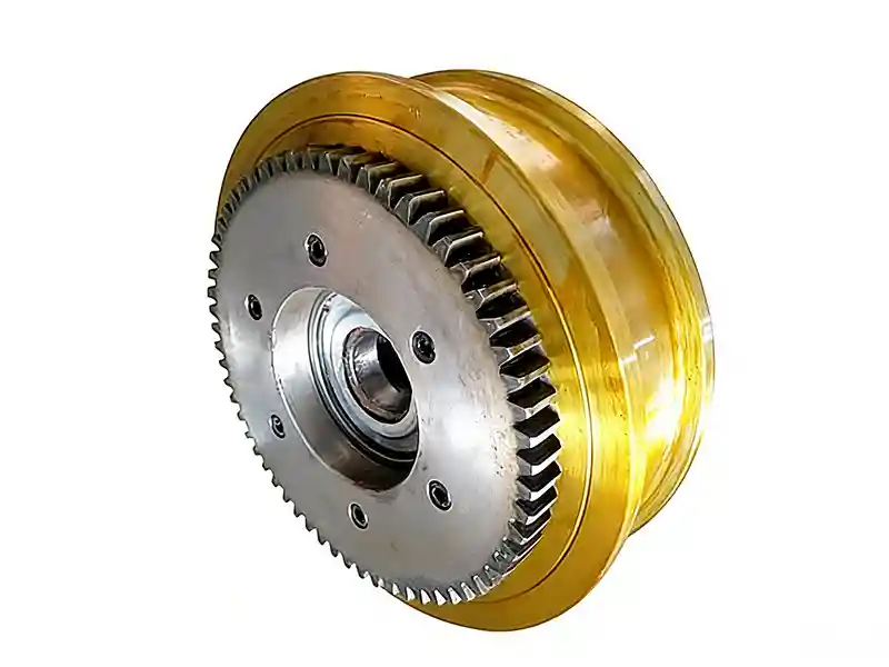 Geared Crane Wheel Assembly