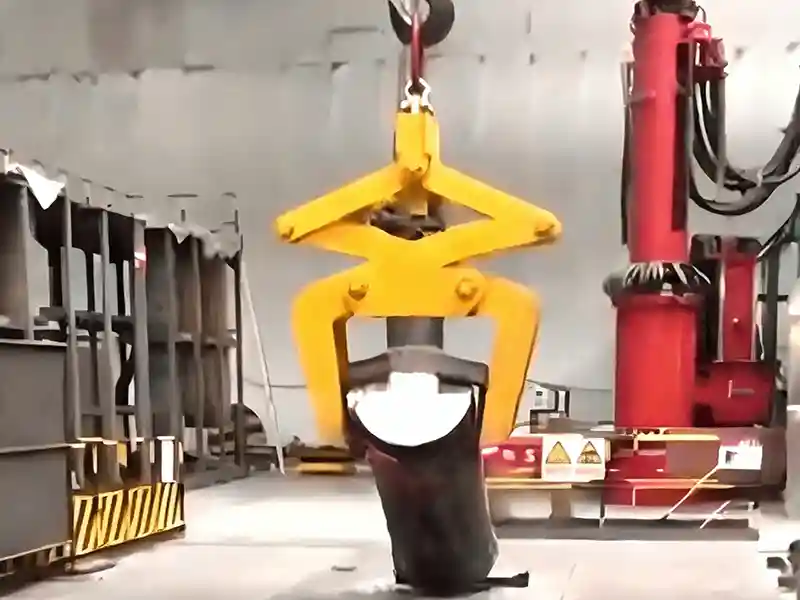 Round ingot tongs