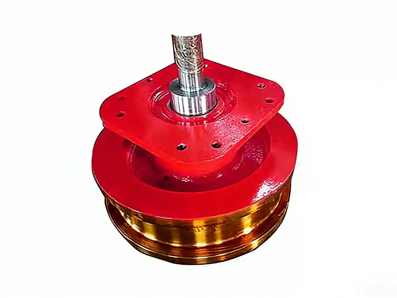 Square Bearing Box European crane wheel assembly