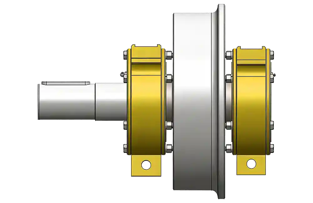 crane wheel assembly