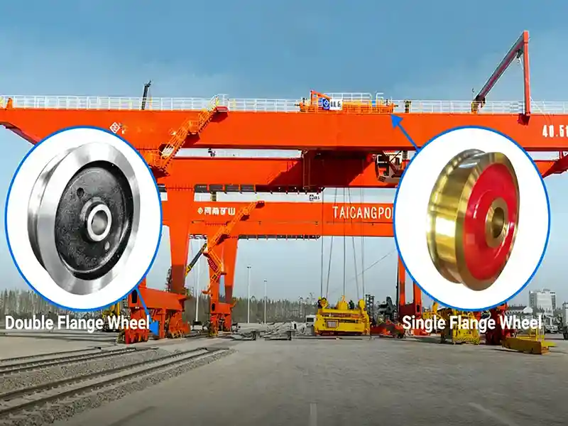 wheel assembly for gantry crane