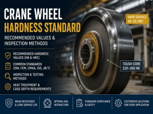 crane wheel hardness standard