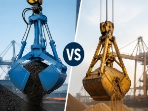 Hydraulic Grab vs Wire Rope Grab