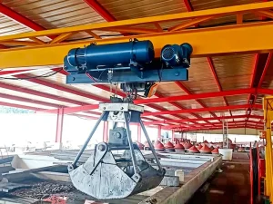 crane grab bucket for bulk handling